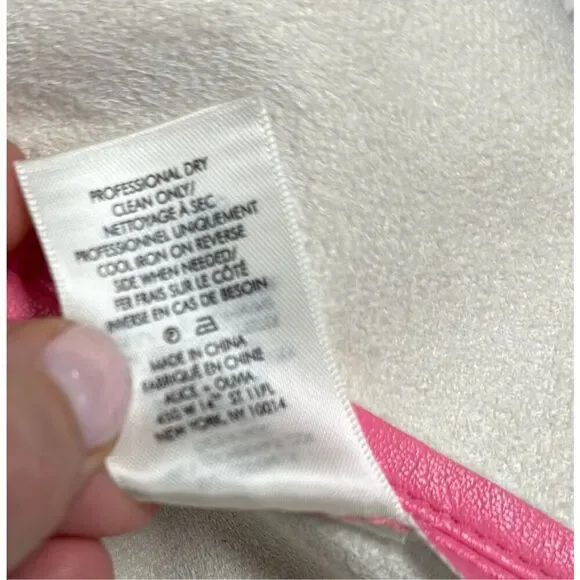 Alice + Olivia Pink Belted Dress - Picture 10 of 10